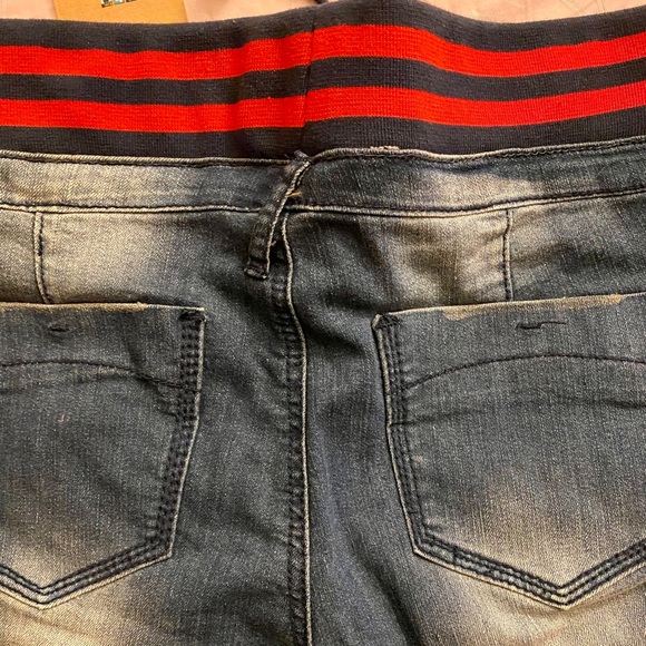 NWT Almost Famous athletic jeggings - Picture 8 of 8